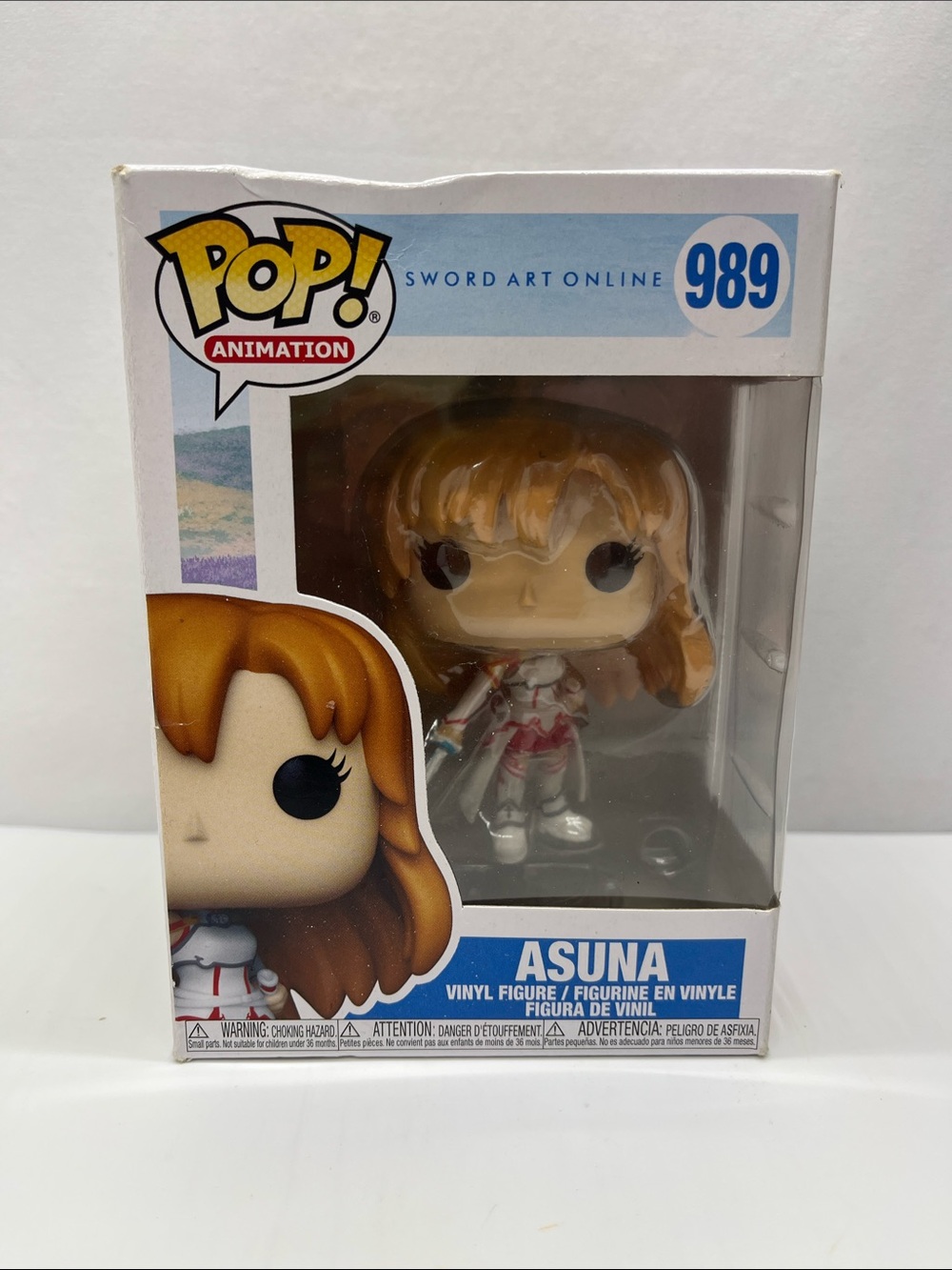 Funko POP! Animation Asuna Vinyl Figure - Orange Hair, White Armor
